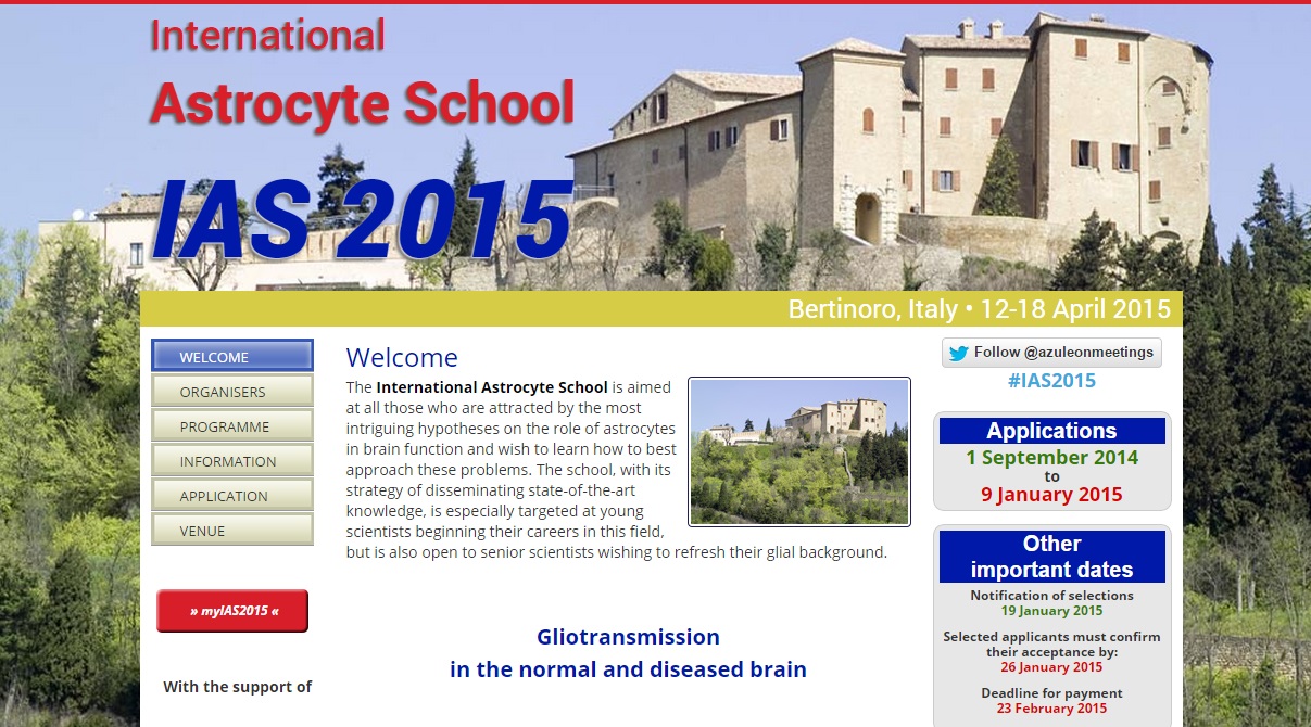 International Astrocyte School 2015